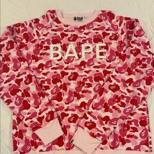 Rare BAPE Bling Logo Sweatshirt – 2XL